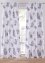 Microfaser Vorhang aus recyceltem Polyester mit Blumendruck (1er Pack), bpc living bonprix collection