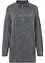 Pull long en maille torsadée, bonprix