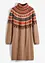 Strickkleid mit Norweger Muster, BODYFLIRT boutique