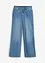 Wide-Leg-Jeans, Mid Waist, Stretch, bonprix