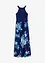 Sommer-Maxikleid mit Blumen-Print und Spitze, bonprix