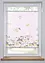 Plissee mit Blumen Druck, bonprix