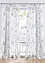 Gardine aus leichtem Voile (1er Pack), bonprix