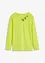 T-shirt manches longues orné d'œillets, bonprix