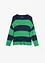 Rundhals-Feinstrickpullover mit Blockstreifen, bonprix