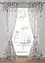 Gardine mit Blumendruck inkl.Raffhalter (2er Pack), bonprix