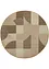 Runder In- und Outdoorteppich in graphischer Musterung, bpc living bonprix collection