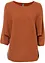 Oversize Ripp-Pullover aus Viskose-Mix, bonprix