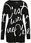 Longpullover mit Schriftzug, bonprix