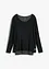 Longshirt mit Langarm doppellagig, bonprix