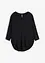 Shirt mit 3/4 Arm aus Viskose-Elasthan-Mix, bonprix