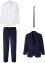 Anzug (4-tlg.Set): Sakko, Hose, Hemd, Krawatte, bpc selection