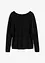 T-shirt manches longues en viscose douce et extensible, bonprix