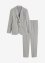 Anzug Seersucker Slim Fit (2-tlg.Set): Sakko und Hose, bpc selection