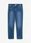 Jean droit taille mi-haute, extensible, bonprix