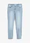Jean droit taille mi-haute, extensible, bonprix