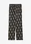 Bedruckte Palazzo-Hose mit Bequembund, bonprix