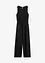 Jersey-Jumpsuit aus strukturiertem Crêpe, bonprix