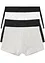 Lot de 4 boxers en coton doux, bpc bonprix collection