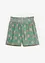 Bedruckte Crinkle-Shorts mit Gummibund, bonprix