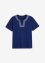 T-shirt col Henley manches courtes en coton, bpc bonprix collection