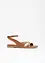 Sandales en cuir, bonprix