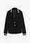 Baumwoll-Blazer mit gestreiften Details, bonprix