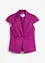 Blazer à manches courtes en satin de coton, bonprix