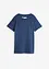 T-shirt 100 % lin avec dentelle, bonprix