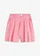 Shorts aus Wafflejersey und High-Waist-Bequembund, bpc bonprix collection