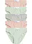 Lot de 5 slips coton, bonprix