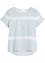 T-shirt 100% coton, plus long derrière, bonprix