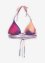 Haut de bikini triangle avec polyamide recyclé, RAINBOW