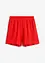 Shorts mit hohem Bund aus Strukturjersey, bonprix