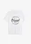 T-Shirt mit V-Ausschnitt, John Baner JEANSWEAR