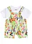 Baby T-Shirt + Sweat-Latzhose (2-tlg.Set), bpc bonprix collection