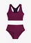 Bustier Bikini (2-tlg.Set) aus recyceltem Polyamid, bonprix