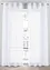 Gardine aus leichtem Voile (1er Pack), bonprix