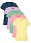 Lot de 5 T-shirts col rond, bonprix