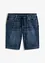 Leichte Jeans-Schlupf-Bermuda, Slim Fit, bonprix