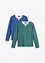 2 in 1 Shirt (2er Pack), Langarm, bonprix
