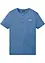 Kurzarm-Henleyshirt aus reiner Bio-Baumwolle, bonprix