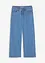 Wide-Leg-Jeans, Mid Waist, cropped, bonprix