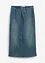 Stretch Jeansrock, lang, bonprix