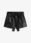 Lederimitat Shorts, bonprix