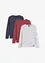 Langarmshirt (3er-Pack), bonprix