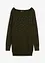 Long-Pullover mit Glitzersteinen, bonprix