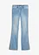 Flared Jeans, Mid Waist, Stretch, bonprix