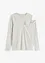 Langarmshirt mit Cut-Out, bonprix