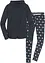 Pyjama mit Leggings, bonprix